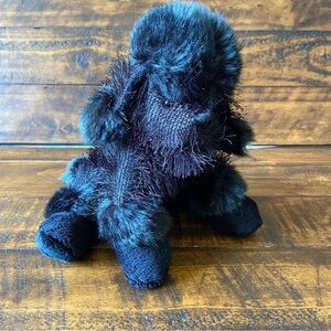 Webkinz‎ Ganz Black Poodle 8 in Plush Stuffed Animal Toy NO CODE